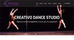 Desktop Screenshot of creativodancestudio.com